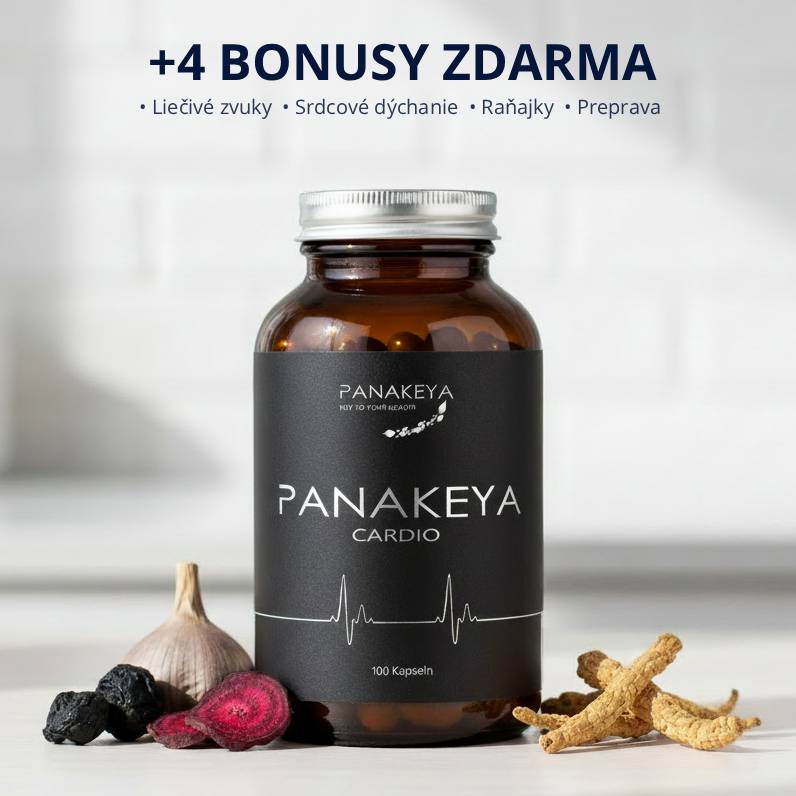 PANAKEYA® Cardio - doplnok výživy (100 kapsúl)